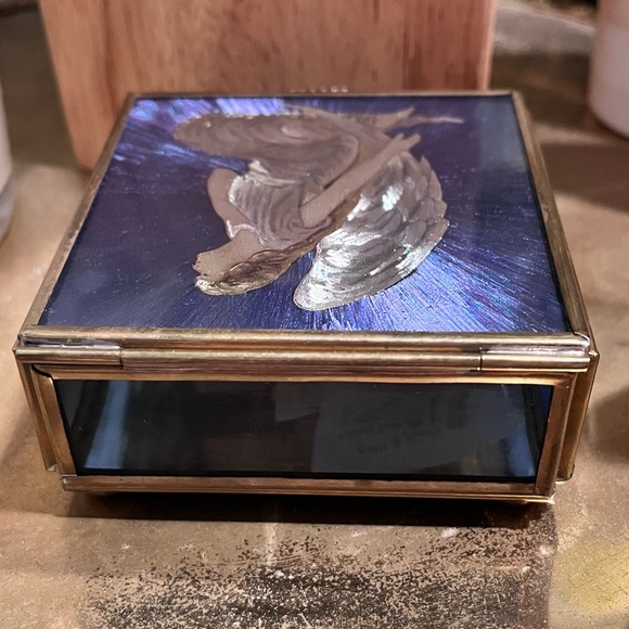 Via Vermont trinket box- Warm Greetings From The Heart 1993 - Picture 3 of 10